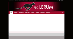 Desktop Screenshot of fbclerum.se